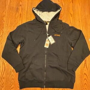 STIHL Thermal Zip Up Hoodie Sweatshirt